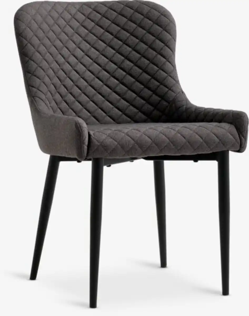 Bild 1 von Esszimmerstuhl PEBRINGE grau/schwarz