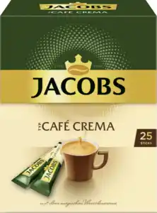 Jacobs Café Crema Kaffee, 25 Einzelportionen, 45 g