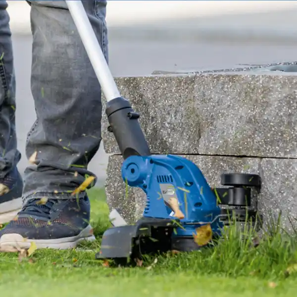 Bild 4 von Scheppach Germany 2in1 20 V AkkuRasentrimmer-Set mit 2 Akkus