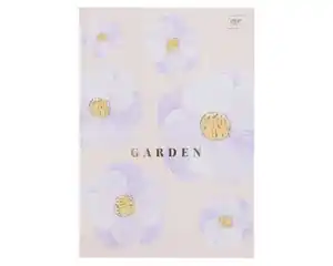Notizbuch A4 60 Blatt kariert Garden