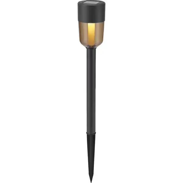 Bild 1 von Solar-Leuchte Marsala LED Edelstahl Kunststoff 4,5 cm x 4,5 cm x 35 cm 4er-Set