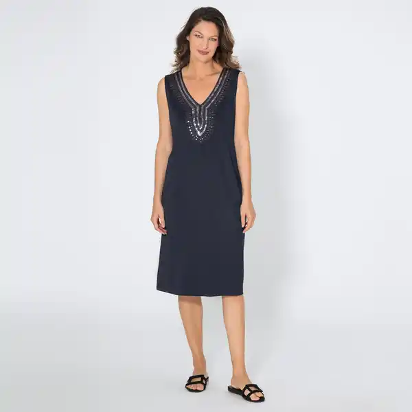 Bild 1 von Damen-Kleid mit Paillettenapplikation