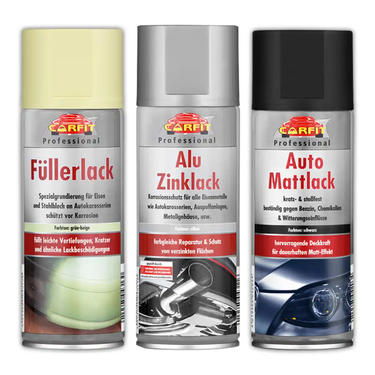 Bild 1 von Carfit Professional Kfz-Reparatur-Spray 400 ml