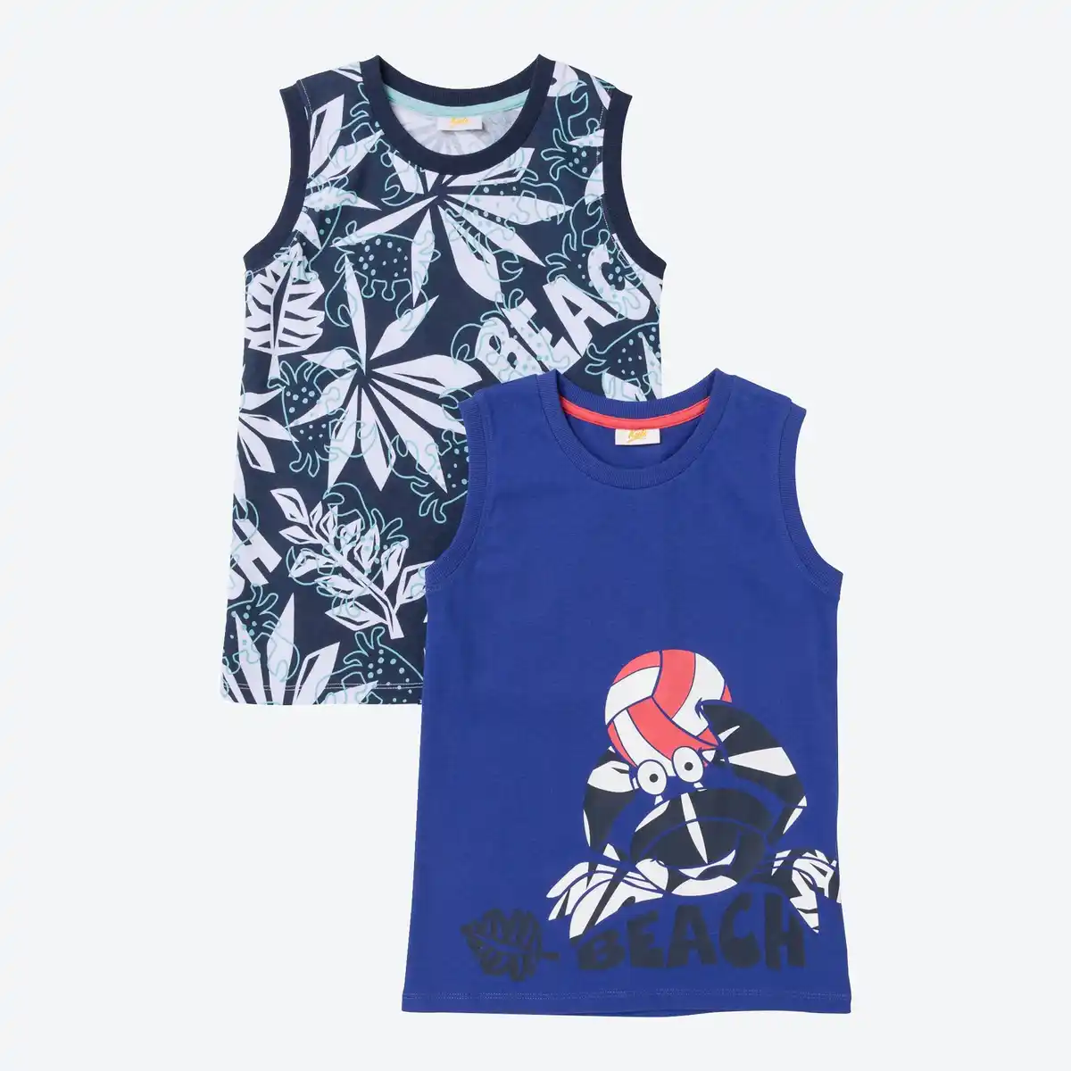 Bild 1 von Kinder-Jungen-Top in verschiedenen Designs, 2er-Pack