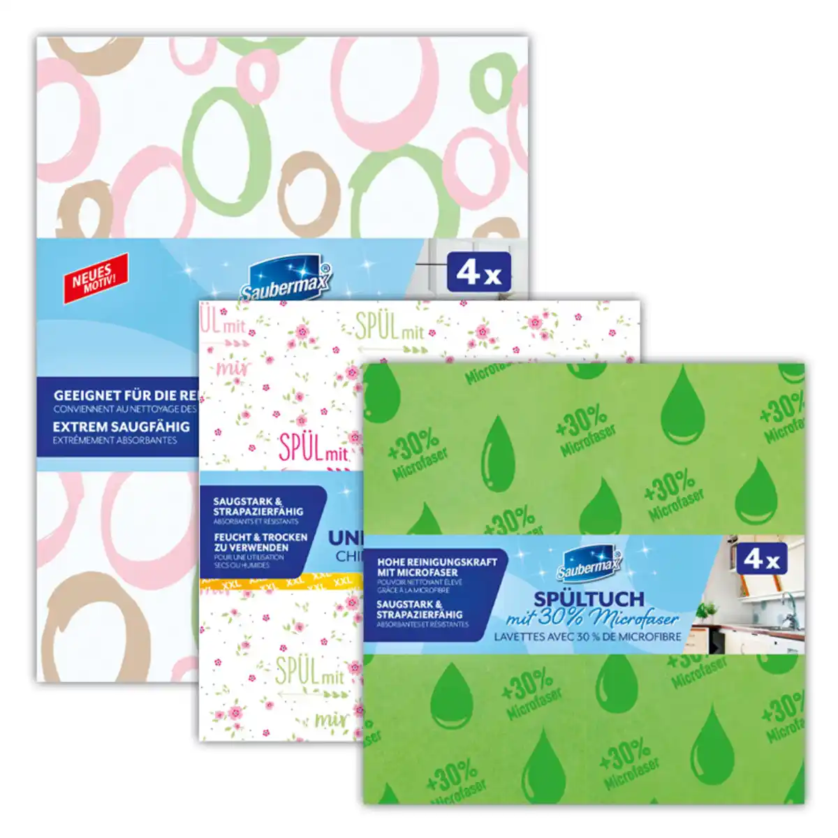 Bild 1 von Saubermax Boden-/ Spül-/ Universaltuch