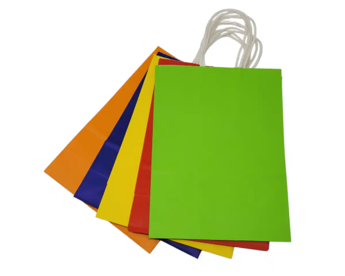 Bild 1 von novooo Papiertüte versch. Farben, 16x8x22cm