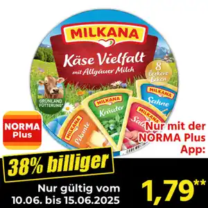 Milkana Schmelzkäse