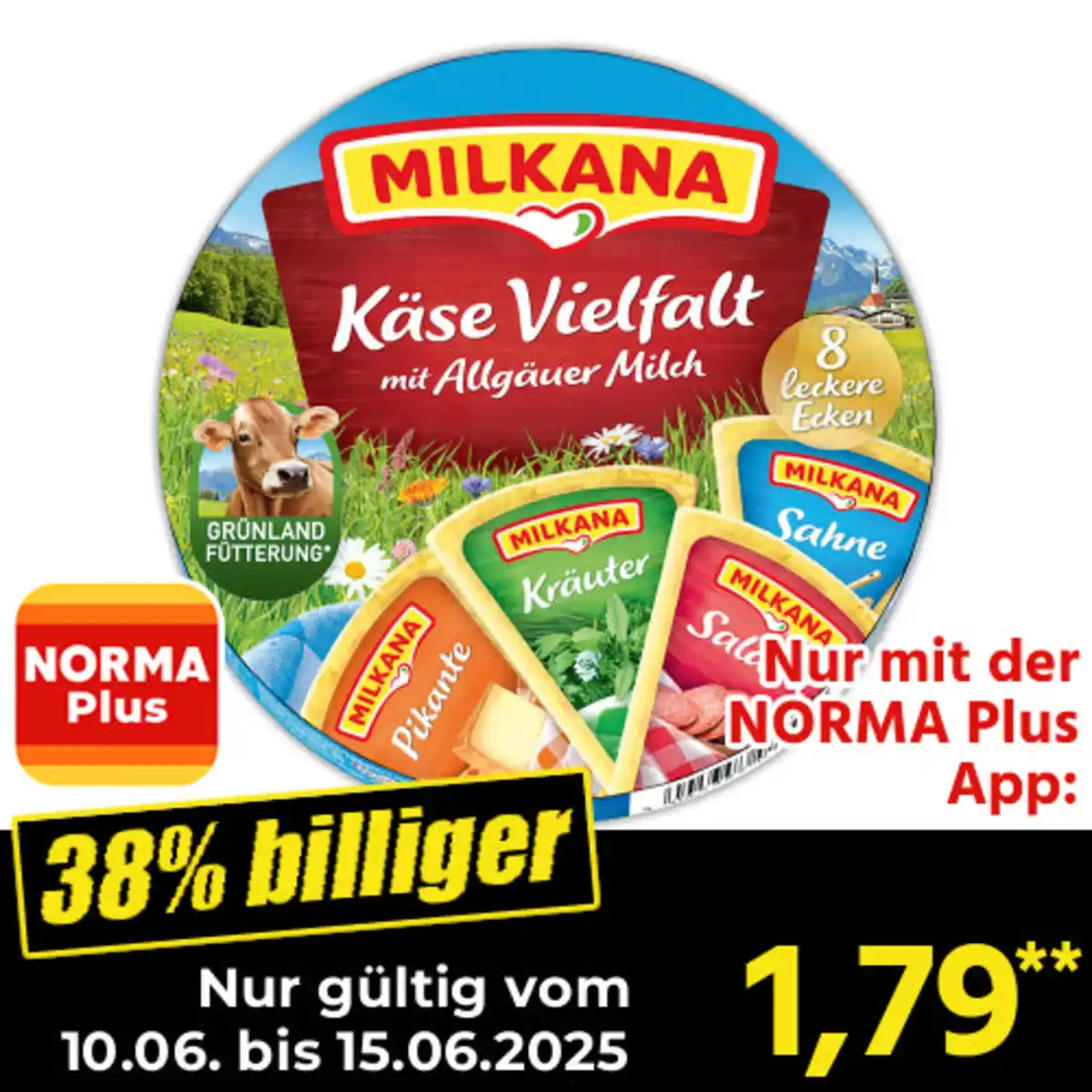 Bild 1 von Milkana Schmelzkäse