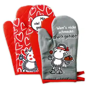 Sheepworld Ofenhandschuhe 2er-Set