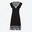 Bild 2 von Damen-Kleid mit Mesh-Einsatz am Ausschnitt