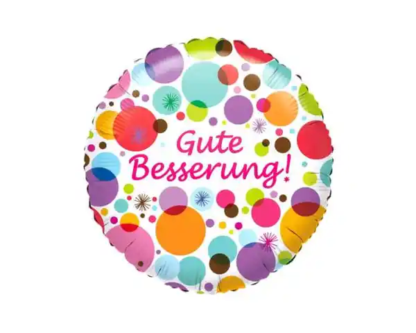 Bild 1 von Folienballon Gute Besserung, Ø 43 cm