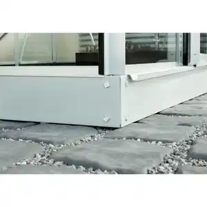 Vitavia Fundament für Gewächshaus 'Calypso 3000' aluminiumfarben