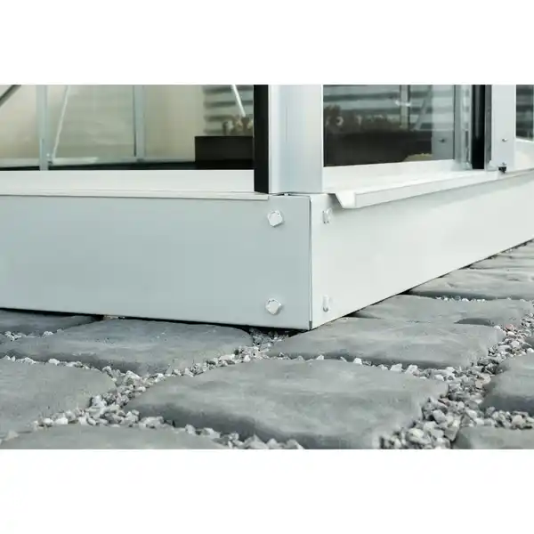 Bild 1 von Vitavia Fundament für Gewächshaus 'Calypso 3000' aluminiumfarben