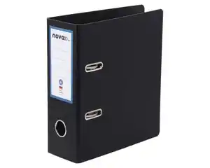novooo Briefordner A5 8cm schwarz