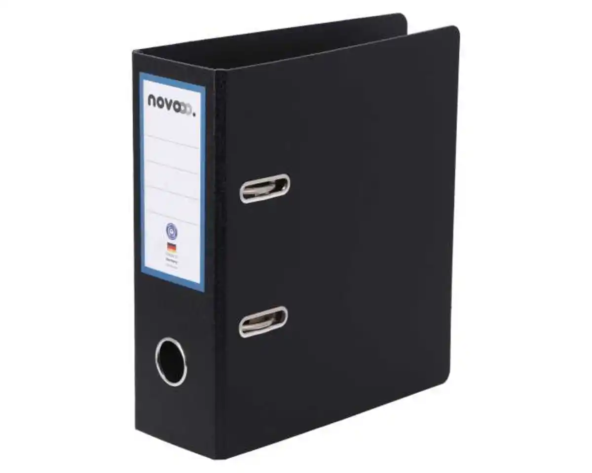 Bild 1 von novooo Briefordner A5 8cm schwarz