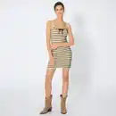 Bild 1 von Damen-Kleid Ajouroptik mit Ringelmuster