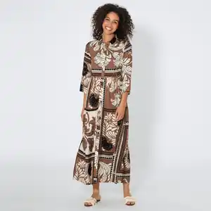 Damen-Kleid aus reiner Viskose