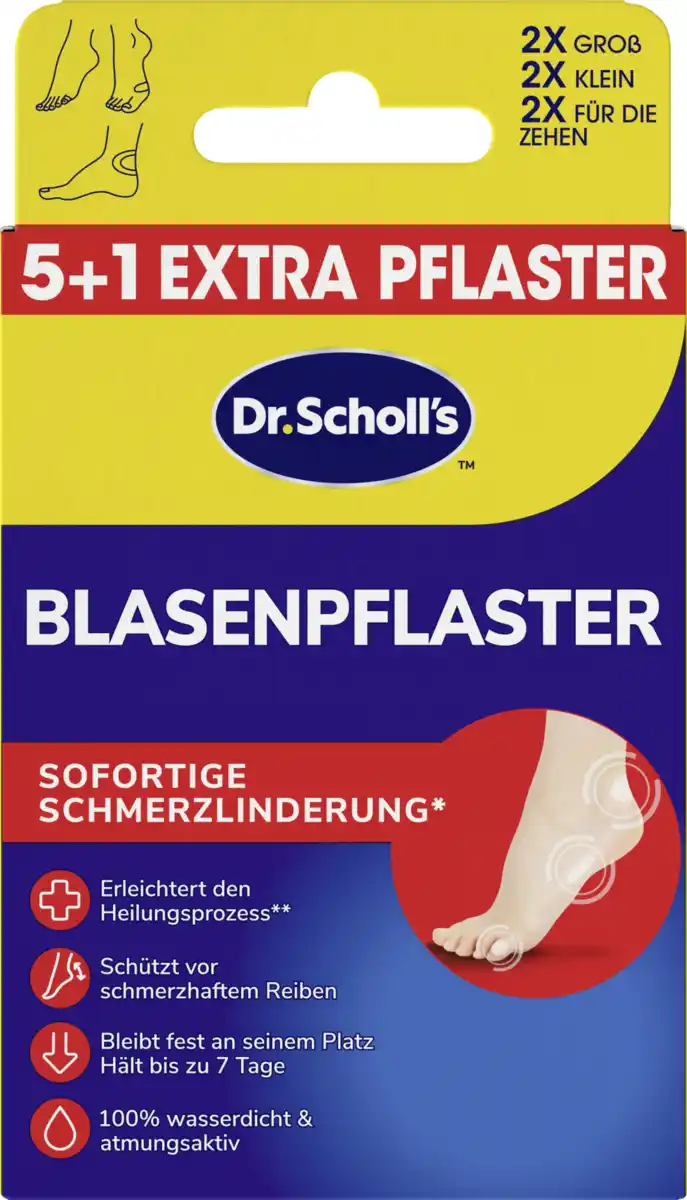 Bild 1 von Scholl Blasenpflaster Mixpack