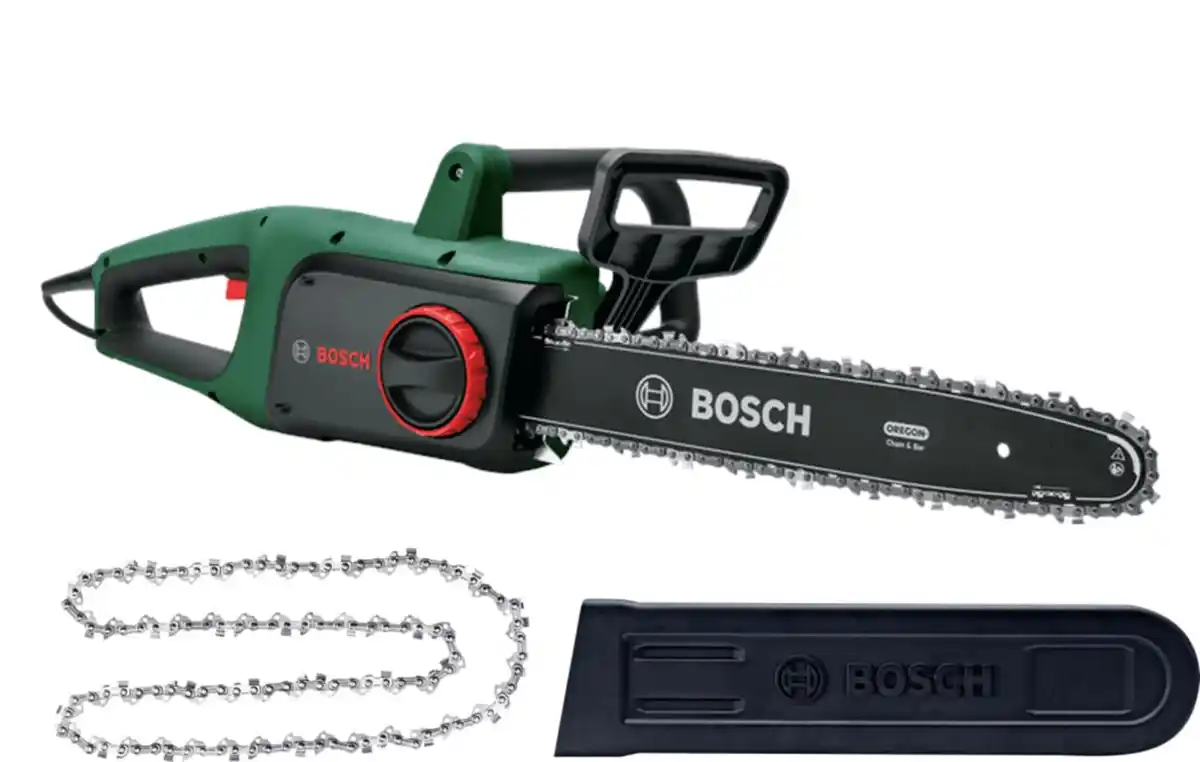 Bild 1 von Bosch Kettensäge UniversalChain 35 1800 Watt mit 2. Kette