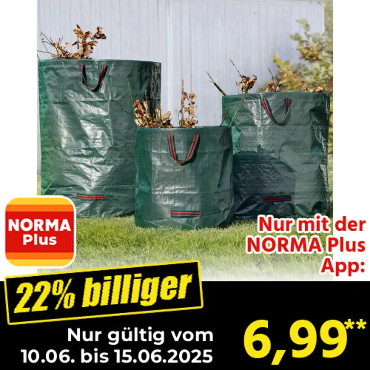 Bild 1 von Powertec Garden Gartenabfalltaschen