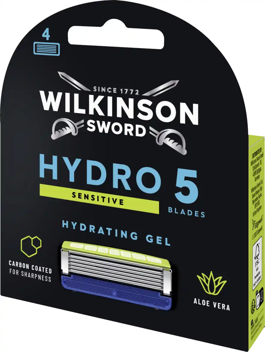 Bild 2 von Wilkinson Sword Hydro 5 Sensitive Rasierklingen