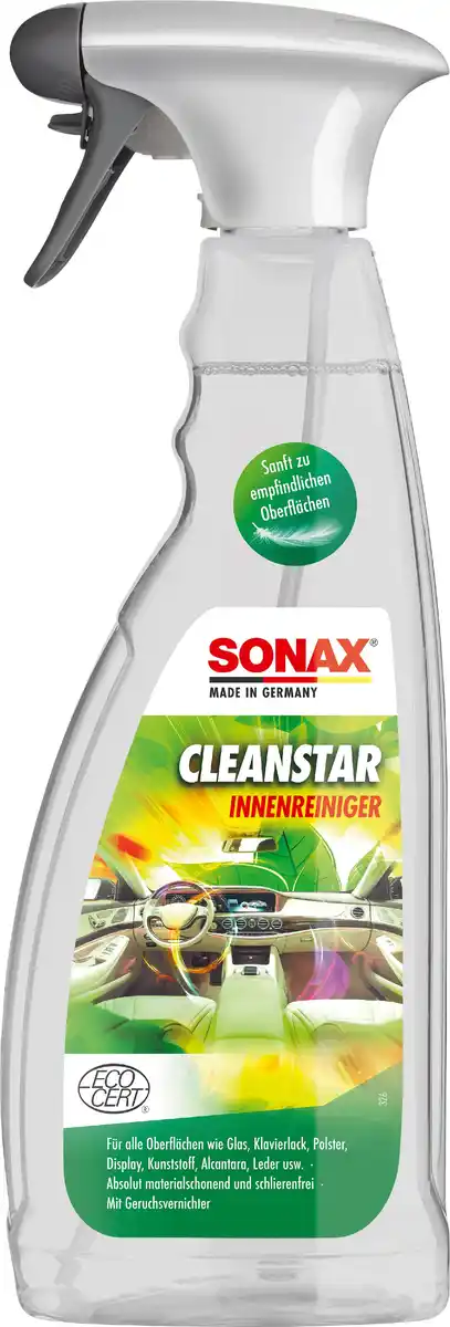 Bild 1 von Sonax Auto Innenreiniger CleanStar Ecocert 750 ml