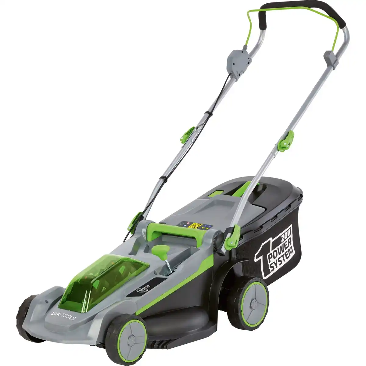 Bild 1 von LUX-TOOLS Akku-Rasenmäher A-RM-2x20/43 Set A inkl. 2x 20 V Akku 43 cm