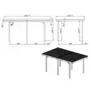 Bild 4 von Flachdach-Einzelcarport Holz 495x303x228 cm