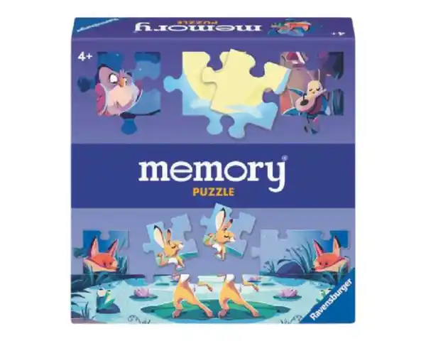 Bild 1 von memory Puzzle Tiere am Teich