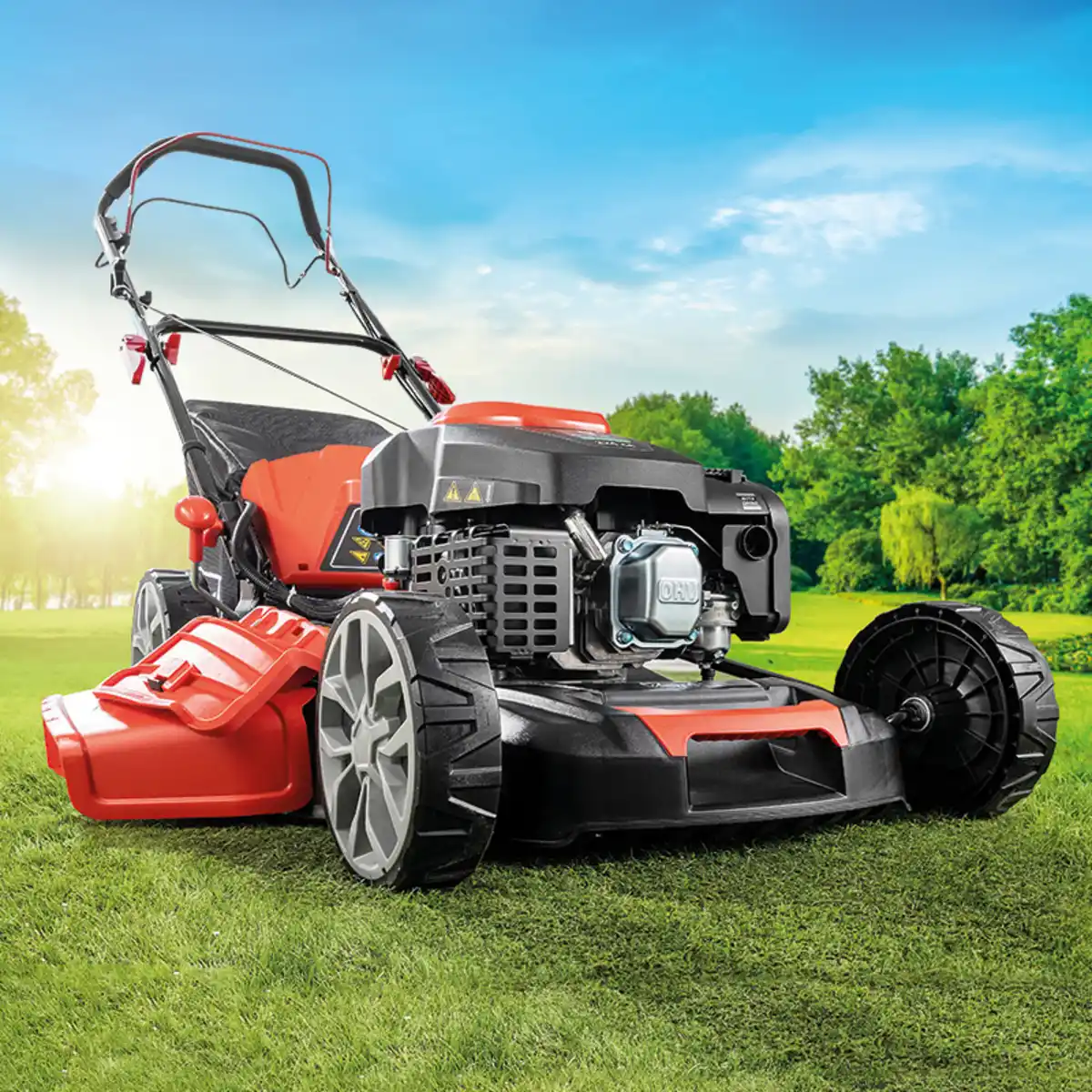 Bild 1 von Scheppach Germany Benzin-Rasenmäher 6in1