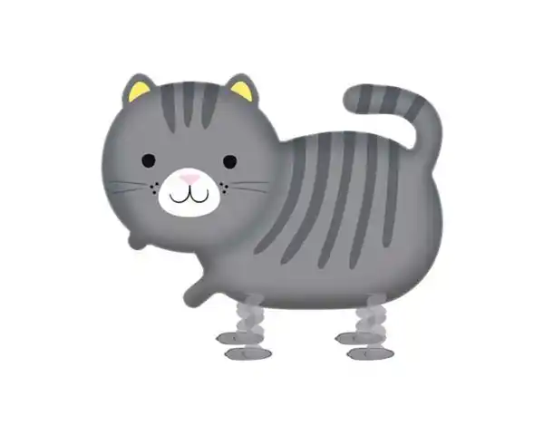 Bild 1 von Folienballon Walking Cat 52x75cm