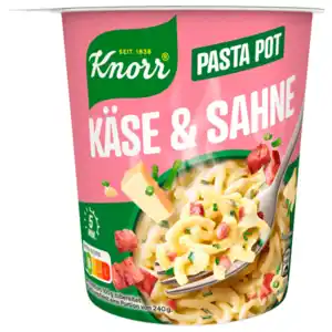 Knorr Pasta Snack Pot Käse & Sahne 63g