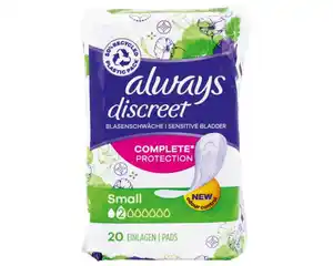 Always 20er Einlagen Discreet Small