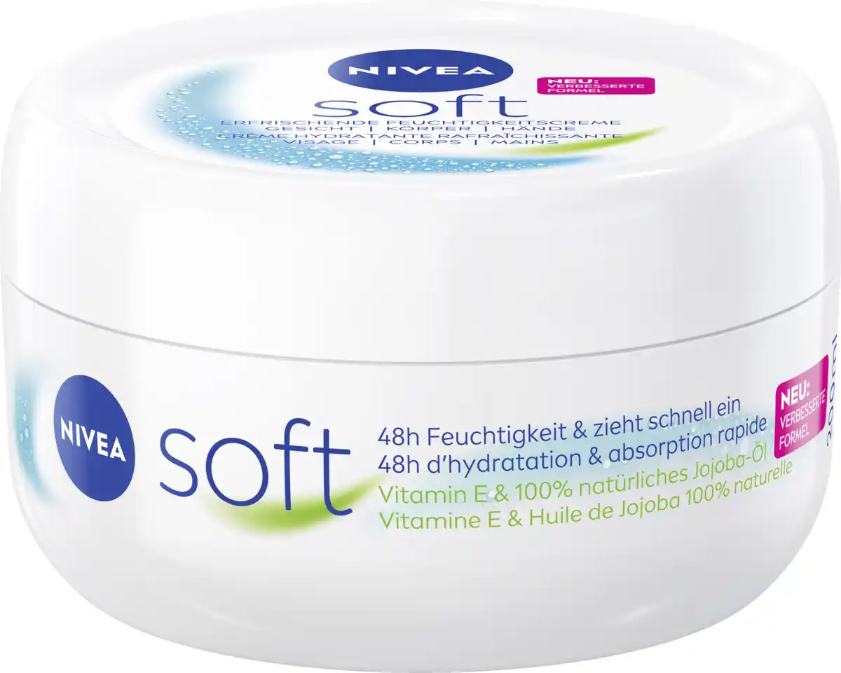 Bild 1 von NIVEA Soft Creme erfrischende Feuchtigkeitscreme, 200 ml