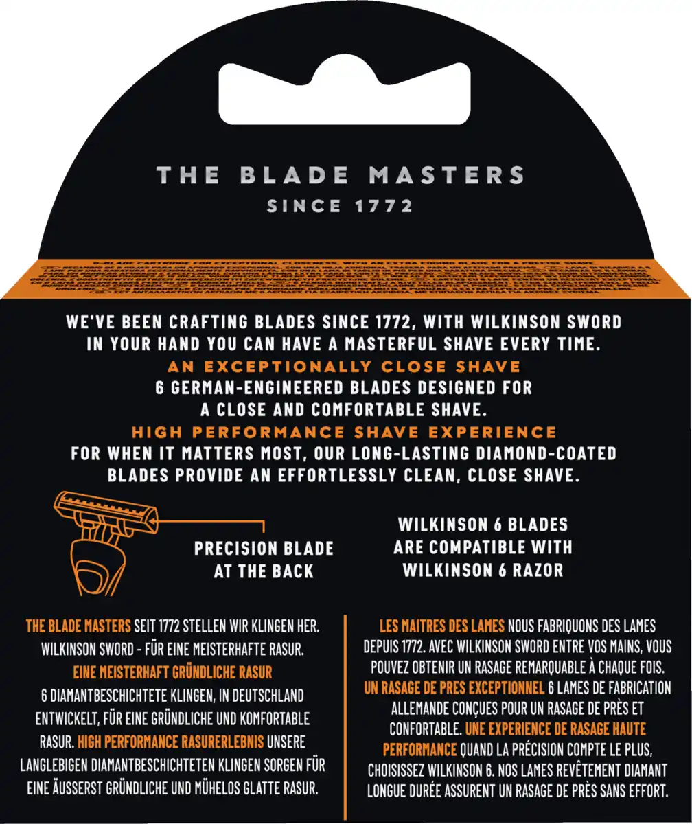 Bild 4 von Wilkinson Sword 6 High-Performance Klingen