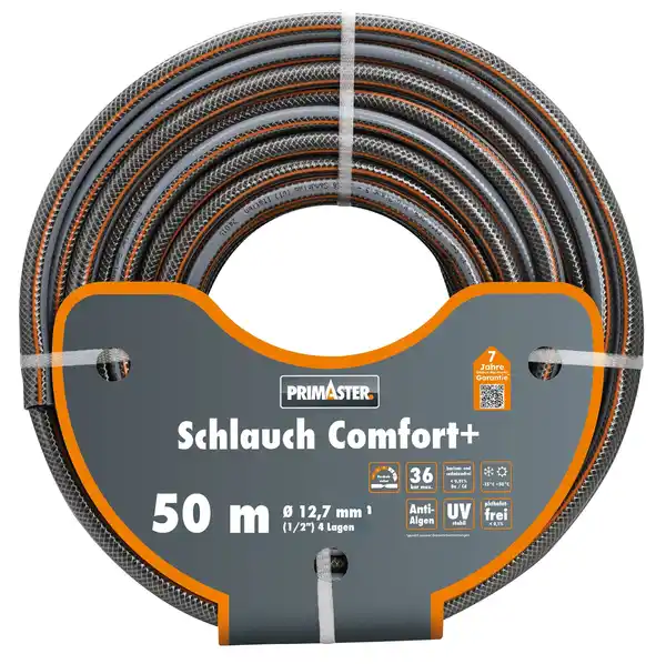 Bild 1 von Primaster Gartenschlauch Comfort+ 50 m Ø 12,7 mm (1/2)