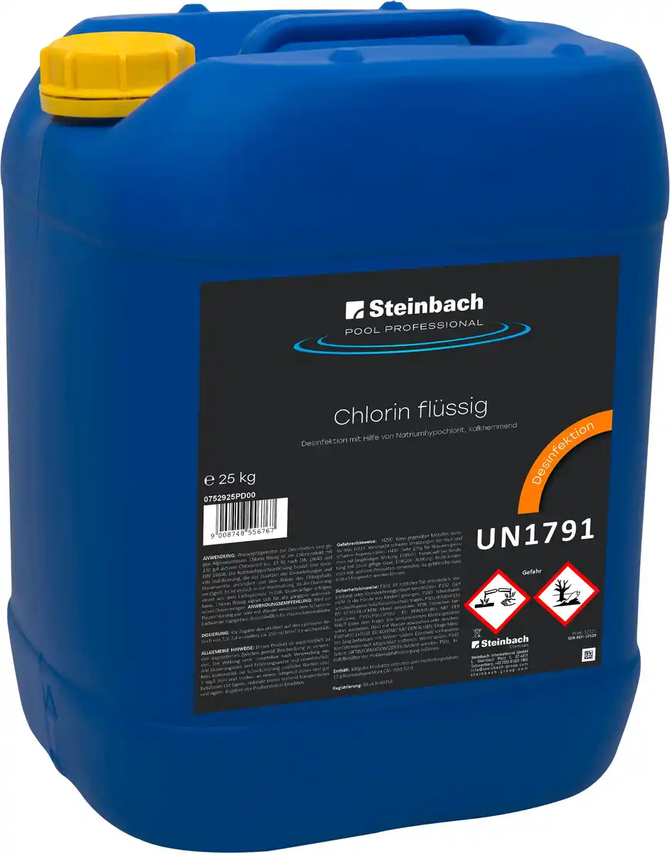 Bild 1 von Steinbach Pool Professional Chlorin flüssig 25 kg