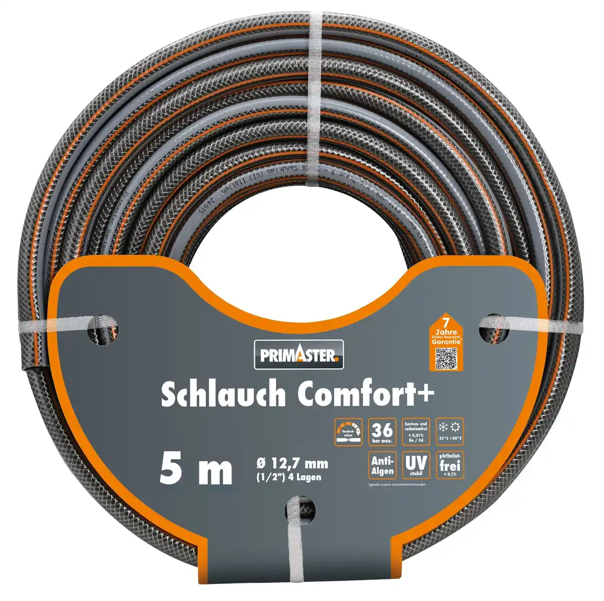 Bild 1 von Primaster Gartenschlauch Comfort+ 5 m Ø 12,7 mm (1/2)