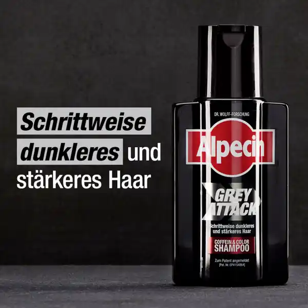 Bild 4 von Alpecin Grey Attack Coffein + Color Shampoo, 200 ml
