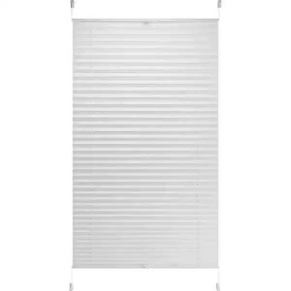 Bild 1 von Thermo-Spannplissee Toledo 60 cm x 130 cm Weiß