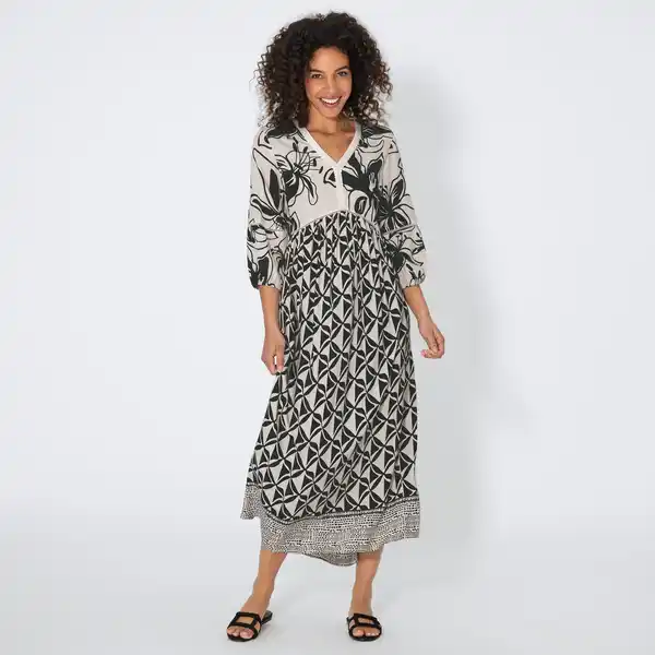 Bild 1 von Damen-Kleid mit Bordürendruck