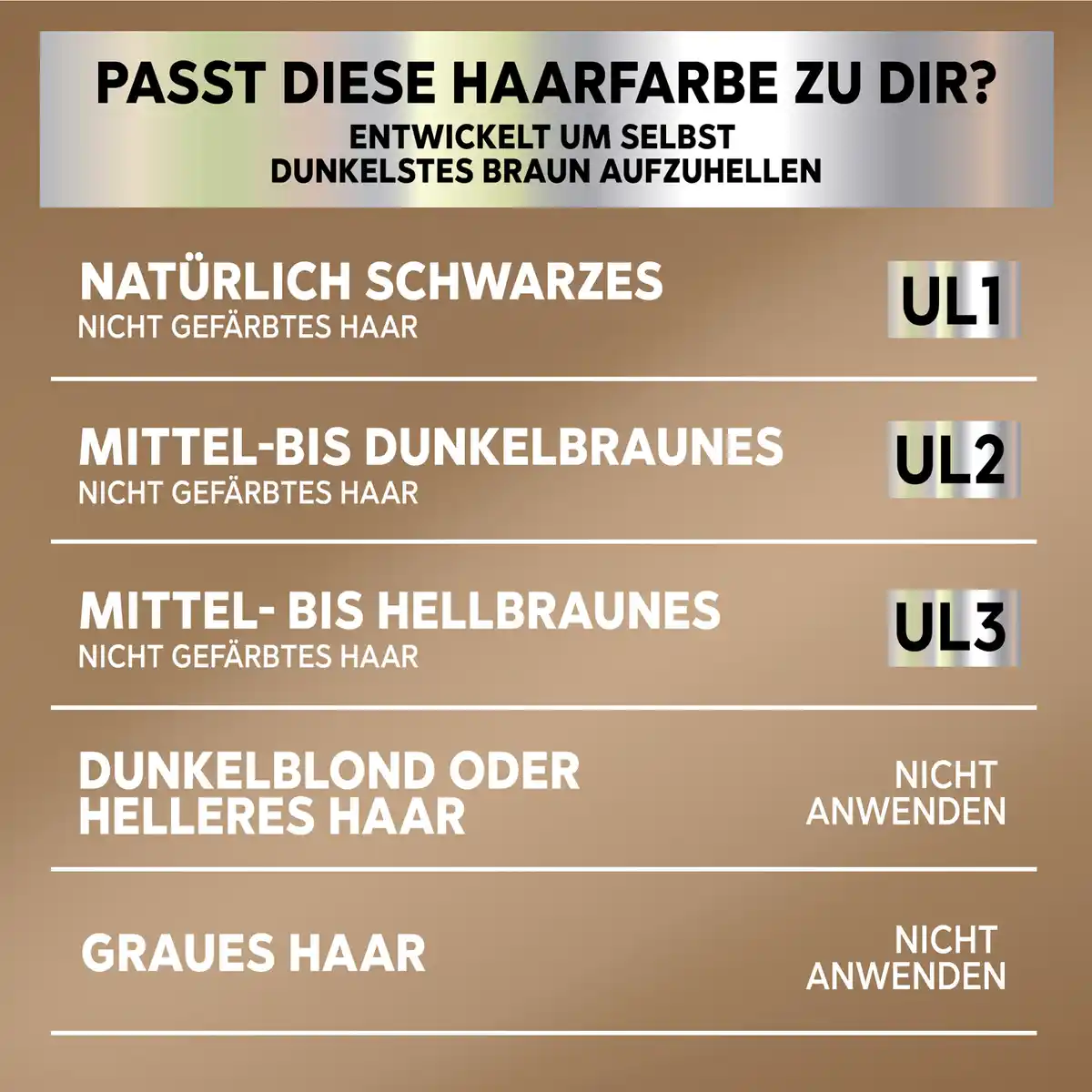 Bild 4 von Garnier Nutrisse Nutrisse Blonde Lift Karamell Toffee - Aufhellung für dunkles Haar UL2