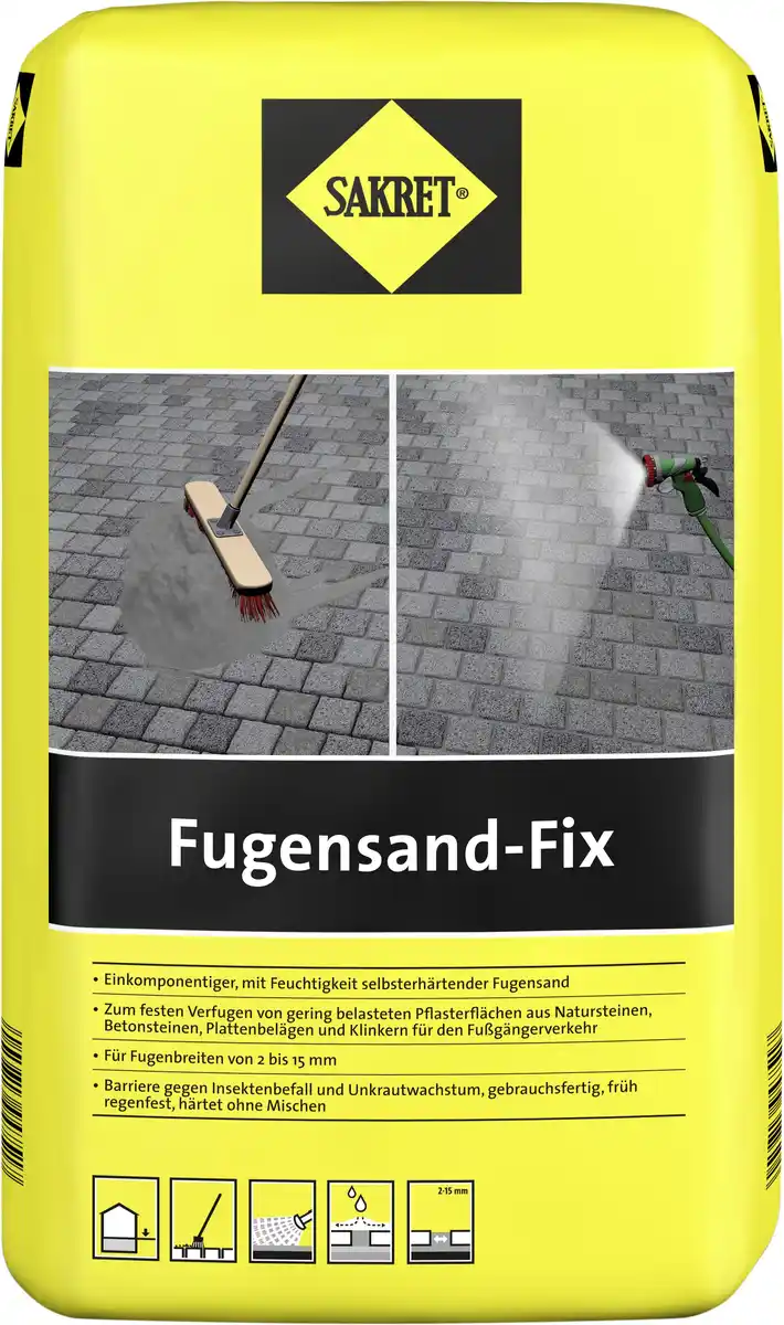 Bild 1 von Sakret Fugensand fix grau 15 kg