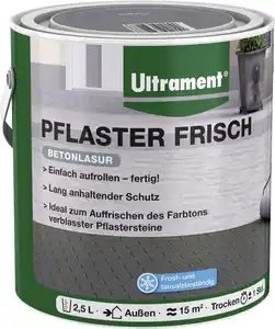 Ultrament Pflaster Frisch 2,5 L grau