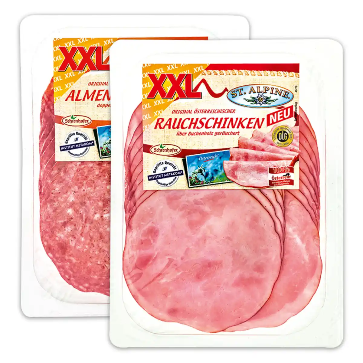 Bild 1 von St. Alpine/Schirnhofer Almenlandler / Rauchschinken XXL