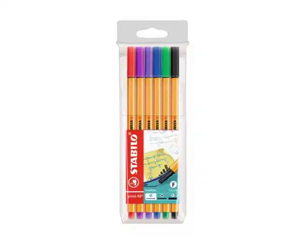 Bild 1 von Stabilo Fineliner Point 88 6er