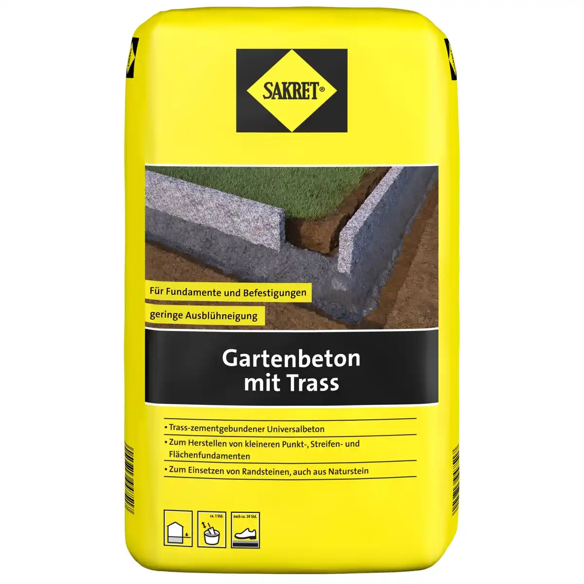 Bild 1 von Sakret Gartenbeton mit Trass 30 kg