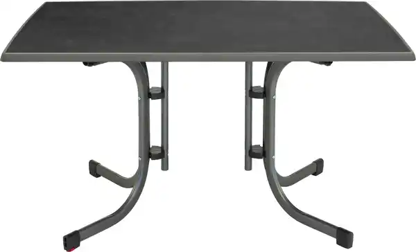 Bild 1 von Klapptisch Boulevard, 132 x 72 x 90 cm, Stahl, anthrazit/schiefer