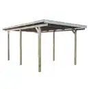 Bild 2 von Flachdach-Einzelcarport Holz 495x303x228 cm