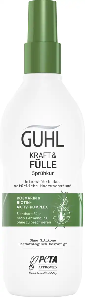 Bild 1 von Guhl Kraft + Fülle Sprühkur, 150 ml